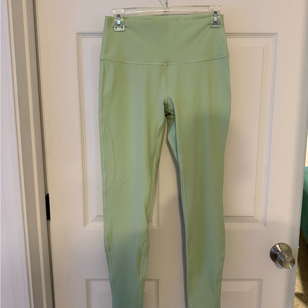 lululemon athletica Light Green Leggings size 8